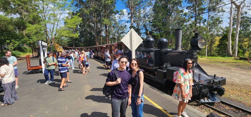 puffing billy steam train tour from melbourne